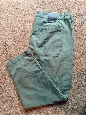 Banana Republic Olive Green Chino Pants